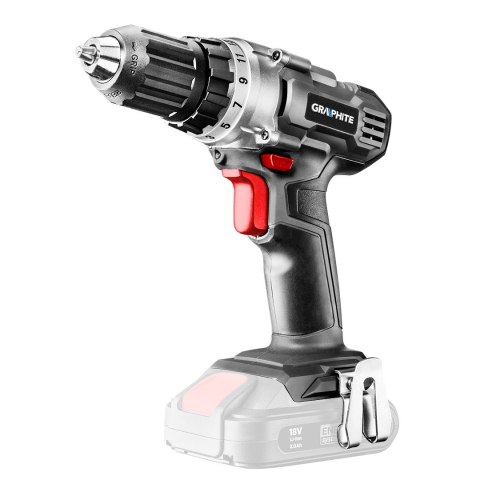 Wiertarko-wkrętarka akumulatorowa Energy+ 18V, Li-Ion, uchwyt samozaciskowy 10 mm, bez akumulatora Wiertarko-wkrętarka akumulatorowa Energy+ 18V, Li-Ion, uchwyt samozaciskowy 10 mm, bez akumulatora