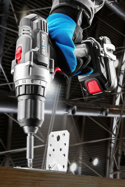 Wiertarko-wkrętarka akumulatorowa Energy+ 18V, Li-Ion, uchwyt samozaciskowy 10 mm, bez akumulatora Wiertarko-wkrętarka akumulatorowa Energy+ 18V, Li-Ion, uchwyt samozaciskowy 10 mm, bez akumulatora