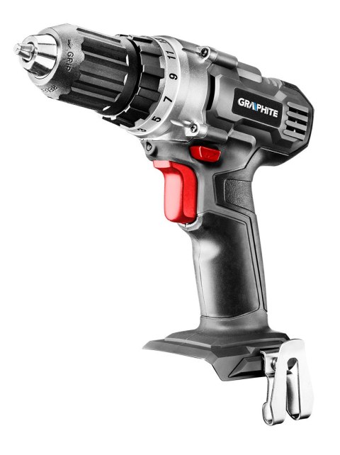 Wiertarko-wkrętarka akumulatorowa Energy+ 18V, Li-Ion, uchwyt samozaciskowy 10 mm, bez akumulatora Wiertarko-wkrętarka akumulatorowa Energy+ 18V, Li-Ion, uchwyt samozaciskowy 10 mm, bez akumulatora
