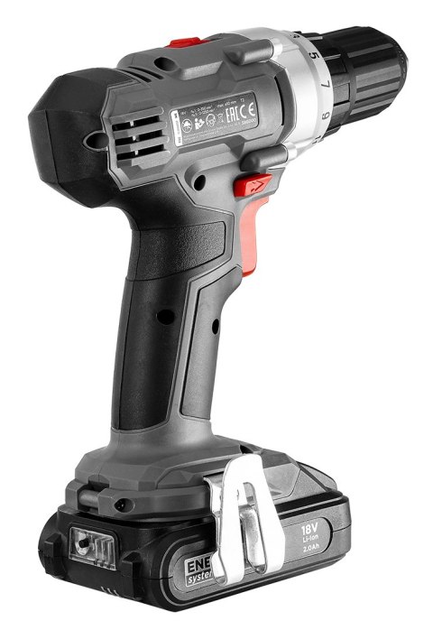 Wiertarko-wkrętarka akumulatorowa Energy+ 18V, Li-Ion, uchwyt samozaciskowy 10 mm, bez akumulatora Wiertarko-wkrętarka akumulatorowa Energy+ 18V, Li-Ion, uchwyt samozaciskowy 10 mm, bez akumulatora