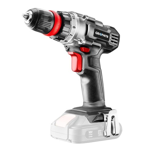 Wiertarko-wkrętarka akumulatorowa Energy+ 18V, Li-Ion, zdejmowany uchwyt 10 mm, bez akumulatora Wiertarko-wkrętarka akumulatorowa Energy+ 18V, Li-Ion, zdejmowany uchwyt 10 mm, bez akumulatora