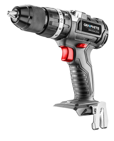 Wiertarko-wkrętarka akumulatorowa bezszczotkowa z udarem Energy+ 18V, Li-Ion, 13 mm, bez akumulatora Wiertarko-wkrętarka akumulatorowa bezszczotkowa z udarem Energy+ 18V, Li-Ion, 13 mm, bez akumulatora