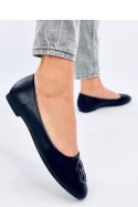 Baleriny eleganckie IRVINA BLACK - Inello Inello