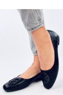 Baleriny eleganckie IRVINA BLACK - Inello Inello