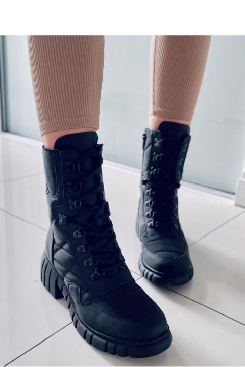 Botki ortalionowe JEWEL BLACK - Inello Inello Botki ortalionowe JEWEL BLACK - Inello Inello