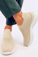 Buty sportowe skarpetkowe SUARE BEIGE - Inello Inello