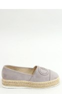 ESPADRYLE CHANELKI SZARE T379P GREY - Inello Inello