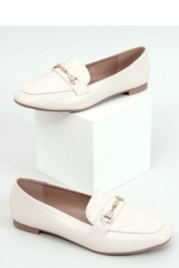 MOKASYNY DAMSKIE BEŻOWE JL76 BEIGE - Inello Inello