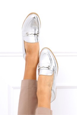Mokasyny damskie JUSS SILVER - Inello Inello