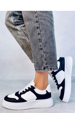 Sneakersy damskie pandy BREWER BLACK - Inello Inello