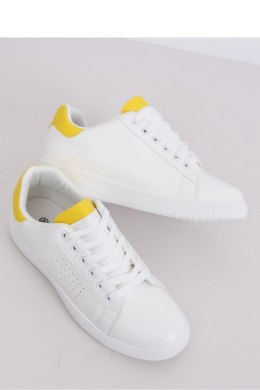 TRAMPKI DAMSKIE BIAŁO-ŻÓŁTE LV101P YELLOW - Inello Inello