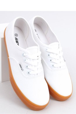 Trampki damskie płótno WERDE WHITE - Inello Inello