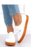 Trampki damskie płótno WERDE WHITE - Inello Inello