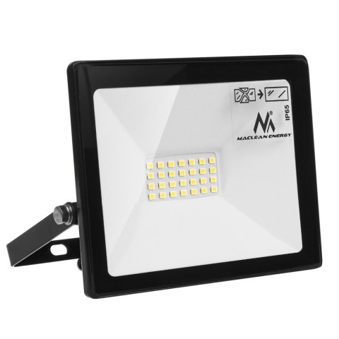 Naświetlacz LED Maclean, slim 20W, 1600lm, barwa ciepła biała (3000K), IP65, MCE520 WW Naświetlacz LED Maclean, slim 20W, 1600lm, barwa ciepła biała (3000K), IP65, MCE520 WW