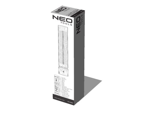 Promiennik 2000W, IP55, element grzejny golden halogen lamp, pilot, regulacja mocy 2 poziomy Promiennik 2000W, IP55, element grzejny golden halogen lamp, pilot, regulacja mocy 2 poziomy