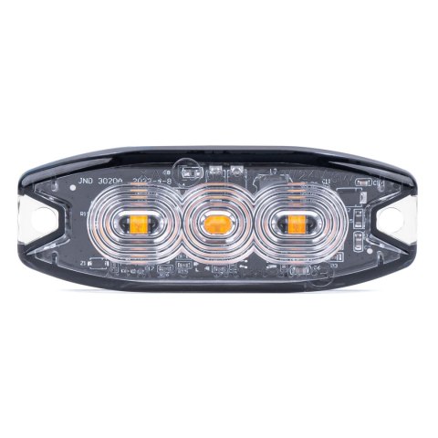 Lampa błyskowa ostrzegawcza płaska 3 led r65 r10 12-24v amio-02297 Lampa błyskowa ostrzegawcza płaska 3 led r65 r10 12-24v amio-02297