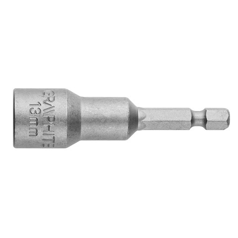 Nasadka magnetyczna 13 x 65 mm, trzpień 1/4" Nasadka magnetyczna 13 x 65 mm, trzpień 1/4"