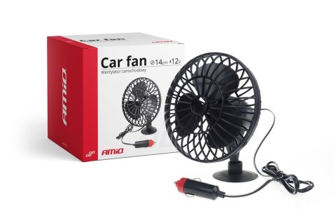 Wentylator wiatrak samochodowy z przyssawką minifan 12v amio-02235 Wentylator wiatrak samochodowy z przyssawką minifan 12v amio-02235