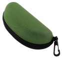 AG177G Twarde etui na okulary zielony