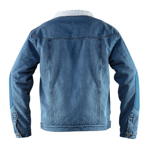 Kurtka jeansowa ocieplana DENIM, rozmiar XXL Kurtka jeansowa ocieplana DENIM, rozmiar XXL