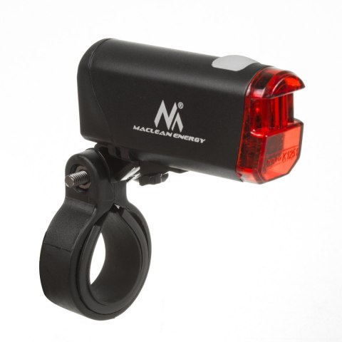 Oświetlenie rowerowe LED Maclean, przód+tył, 2 tryby, wbudowany akumulator, 1500mAh, tył 2xAAA, certyfikat StVZO, MCE312 Oświetlenie rowerowe LED Maclean, przód+tył, 2 tryby, wbudowany akumulator, 1500mAh, tył 2xAAA, certyfikat StVZO, MCE312