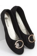 Baleriny damskie GAURI BLACK - Inello Inello