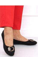 Baleriny damskie GAURI BLACK - Inello Inello