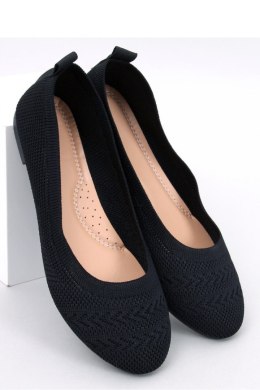 Baleriny z dzianiny NEWEY BLACK - Inello Inello