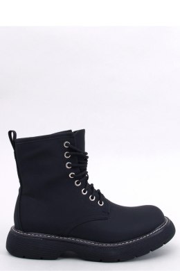 Botki sznurowane PEDDY BLACK - Inello Inello
