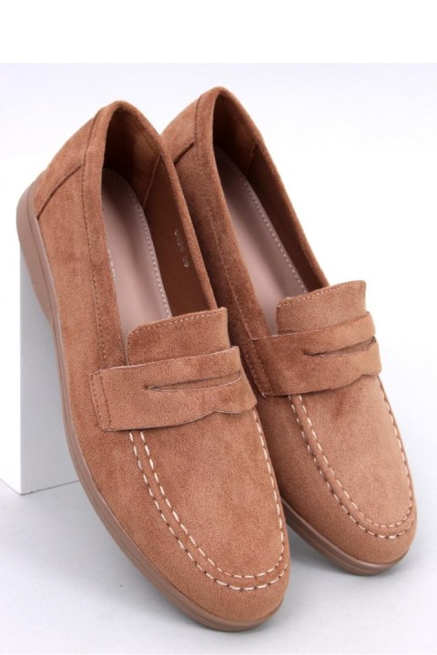 Mokasyny damskie FOREST KHAKI - Inello Inello Mokasyny damskie FOREST KHAKI - Inello Inello