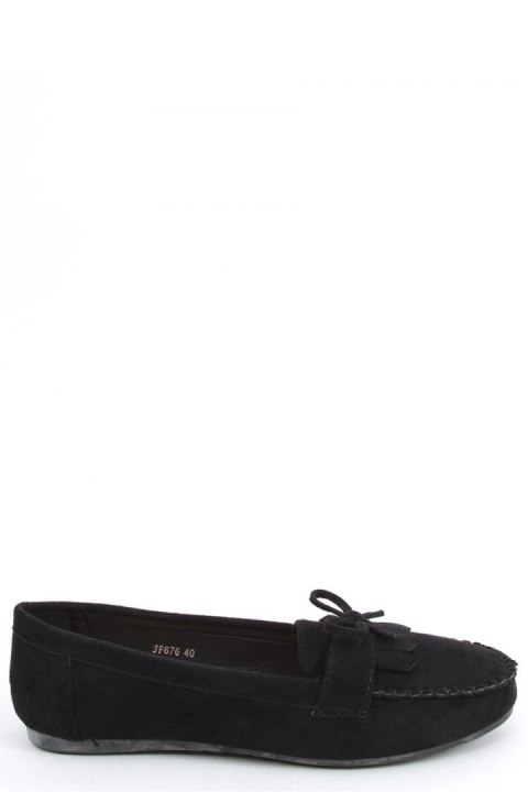 Mokasyny damskie QUEST BLACK - Inello Inello Mokasyny damskie QUEST BLACK - Inello Inello