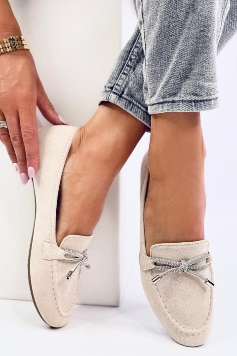 Mokasyny zamszowe MARSOIN BEIGE - Inello Inello Mokasyny zamszowe MARSOIN BEIGE - Inello Inello