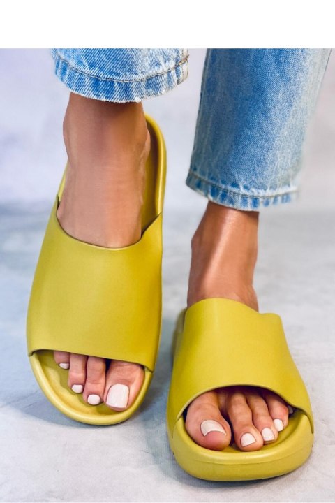Sandał Klapki damskie KOLB GREEN - Inello Inello Sandał Klapki damskie KOLB GREEN - Inello Inello