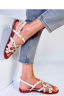 Sandałki rzymianki CAPRIS BEIGE - Inello Inello