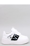 Sneakersy na platformie STERRY WHITE BLACK - Inello Inello