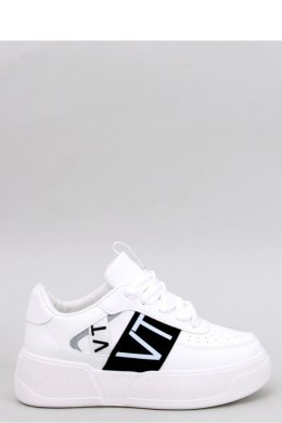 Sneakersy na platformie STERRY WHITE BLACK - Inello Inello