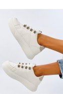Sneakersy z grubymi sznurówkami SADRI BEIGE - Inello Inello