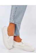 Trampki slip-on ażurowe TOWNS WHITE - Inello Inello