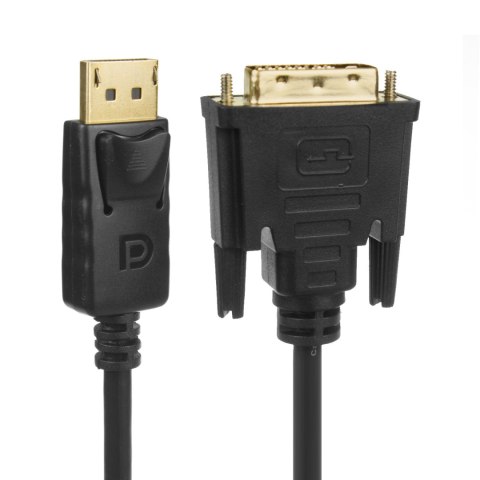 Kabel Display, Port (DP) - DVI Maclean, 4K/30Hz, 1.8m, MCTV-715 Kabel Display, Port (DP) - DVI Maclean, 4K/30Hz, 1.8m, MCTV-715
