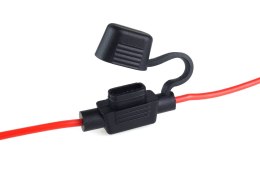 Oprawa bezpiecznika gniazdo mini z kablem 30 cm amio-02336