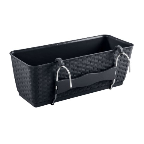 Doniczka rattanowa z hakami Ratolla DRL500PW umbra Doniczka rattanowa z hakami Ratolla DRL500PW umbra