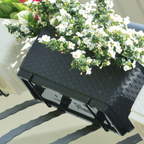 Doniczka rattanowa z hakami Ratolla DRL500PW umbra Doniczka rattanowa z hakami Ratolla DRL500PW umbra