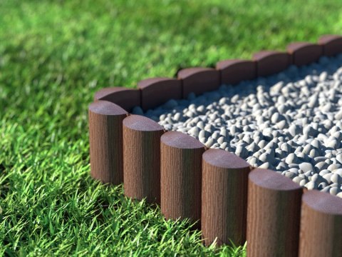 Palisada ogrodowa Cellfast Eco brązowa Palisada ogrodowa Cellfast Eco brązowa