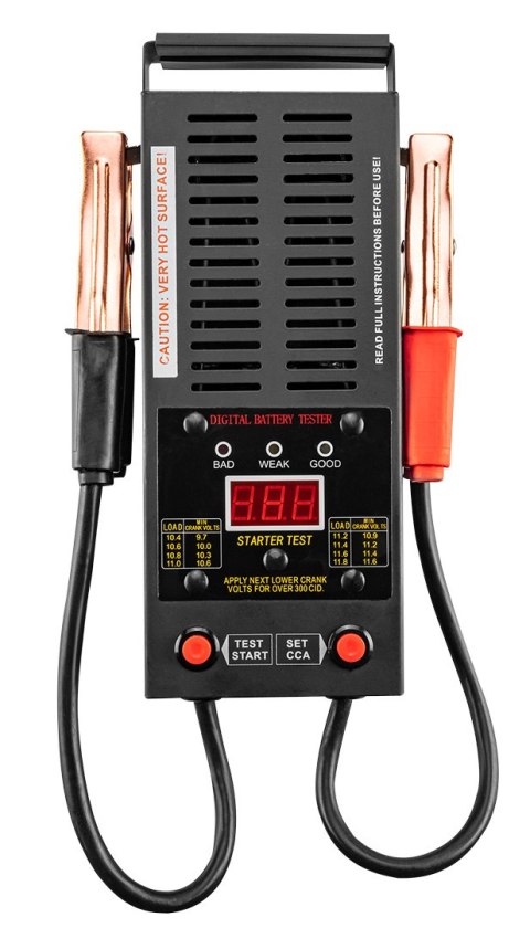 Tester akumulatorów 125 A 12 V - cyfrowy Tester akumulatorów 125 A 12 V - cyfrowy