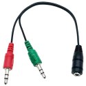 AK268A Adapter kabel mini jack słuchawki