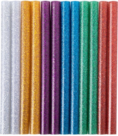 Klej w laskach brokat, 8mm, szt.12*100mm,karta,proline Klej w laskach brokat, 8mm, szt.12*100mm,karta,proline