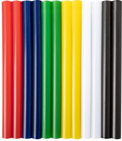 Klej w laskach kolor, 8mm, szt.12*100mm,karta,proline Klej w laskach kolor, 8mm, szt.12*100mm,karta,proline