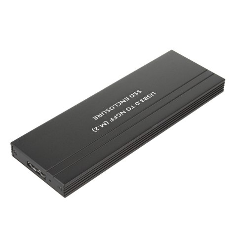 Obudowa dysku Maclean, SSD M.2, NGFF, USB 3.0, rozmiary 2230/2240/2260/2280, aluminiowa obudowa, MCE582 Obudowa dysku Maclean, SSD M.2, NGFF, USB 3.0, rozmiary 2230/2240/2260/2280, aluminiowa obudowa, MCE582