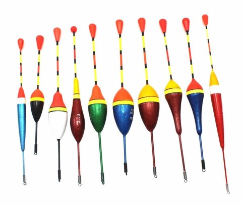 AG103A Zestaw spławików 10 sztuk AG103A Zestaw spławików 10 sztuk