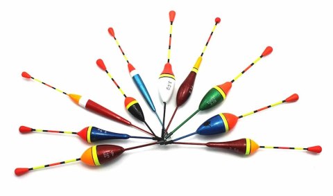 AG103A Zestaw spławików 10 sztuk AG103A Zestaw spławików 10 sztuk